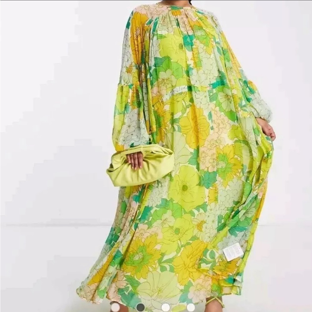 ASOS floral maxi